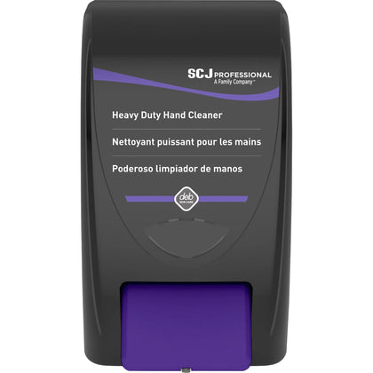 SC Johnson Hand Soap Dispenser: Manual 2.11 Quart Capacity Antimicrobial - Black - Skin Care Dispensers & Refills