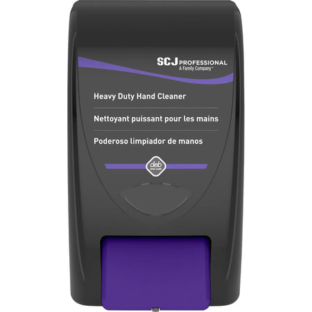 SC Johnson Hand Soap Dispenser: Manual 2.11 Quart Capacity Antimicrobial - Black - Skin Care Dispensers & Refills