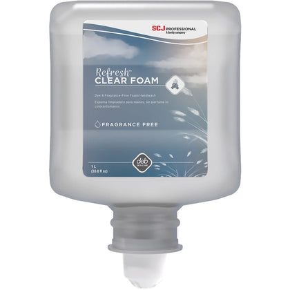SC Johnson Hypoallergenic Foam Hand Soap - Gentle Dirt Remover & Germ Killer - Skin Care Dispensers Refills