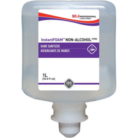 SC Johnson InstantFOAM Hand Sanitizer Refill - 1.06 Quart - Kills Germs - Clear Unscented - Skin Care Dispensers &