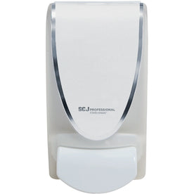 SC Johnson QuickView Manual Dispenser: Durable Antimicrobial White - Skin Care Dispensers & Refills