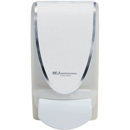 SC Johnson QuickView Manual Dispenser: Durable Antimicrobial White - Skin Care Dispensers & Refills