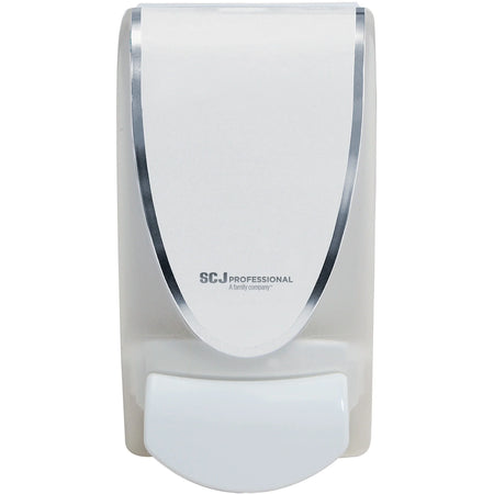 SC Johnson QuickView Manual Dispenser: Durable Antimicrobial White - Skin Care Dispensers & Refills