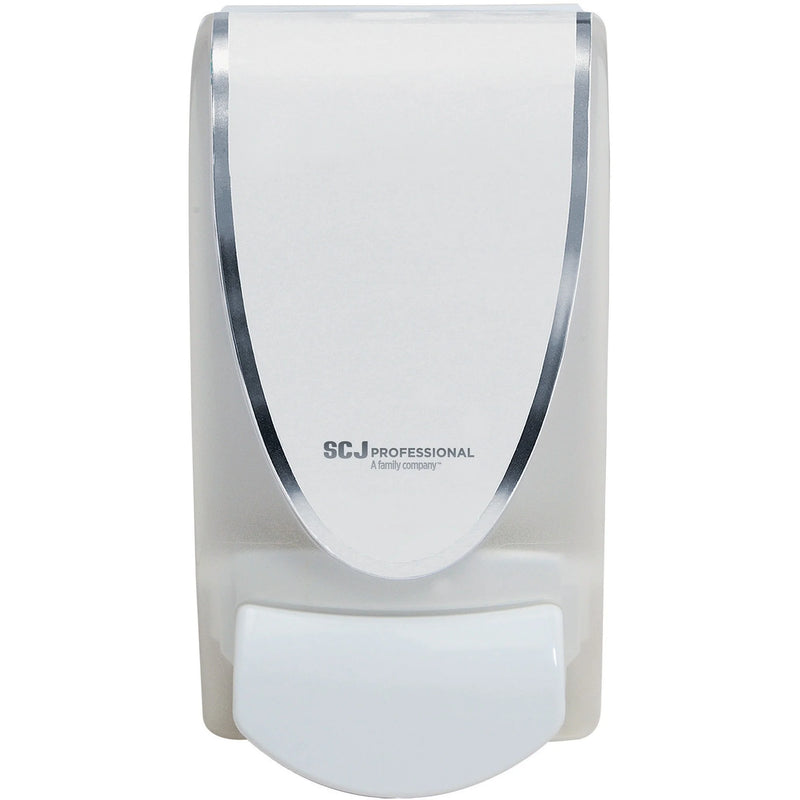 SC Johnson QuickView Manual Dispenser: Durable Antimicrobial White - Skin Care Dispensers & Refills