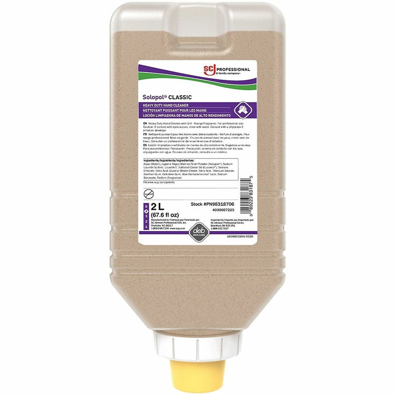 SC Johnson Solopol Classic Hand Cleaner - Heavy-Duty Oil Grease and Resin Remover - Skin Care Dispensers & Refills