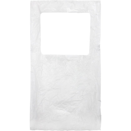 Scensibles Universal Poly Receptacle Liners: 12.50’’ x 23’’ - Frosted Clear HDPE - 500/Carton - Trash Bags & Liners