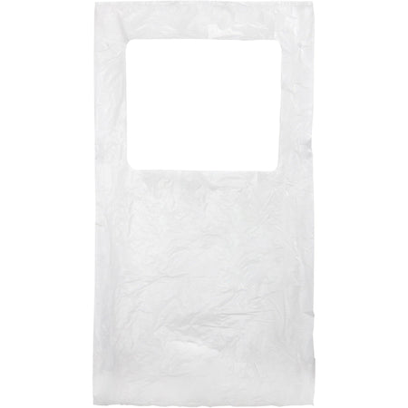 Scensibles Universal Poly Receptacle Liners: 12.50’’ x 23’’ - Frosted Clear HDPE - 500/Carton - Trash Bags & Liners