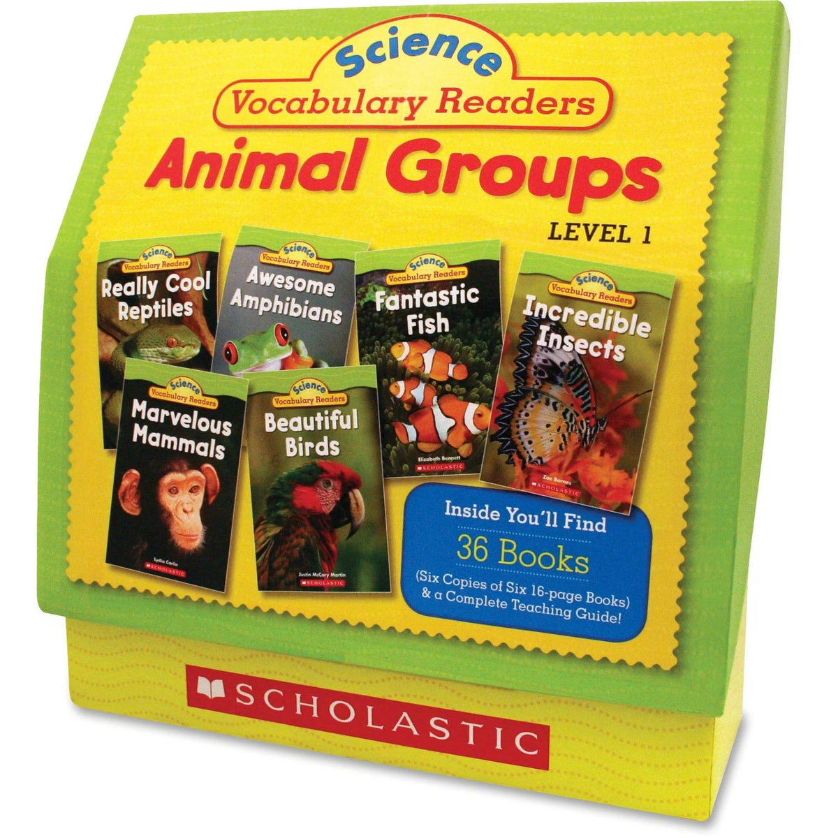 Scholastic Animal Groups Level 1 Book Set by Liza Charlesworth - Learning Books & Activities