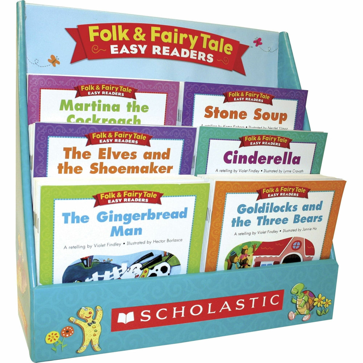 Scholastic Res. Grade K-2 Folk/Fairy Tale Book Collection Printed Book by Liza Charlesworth - 2000