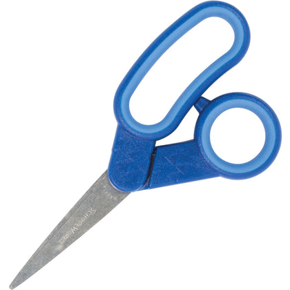 SchoolWorks Kids Scissors - 5’’ Stainless Steel Pointed Tip - Kid