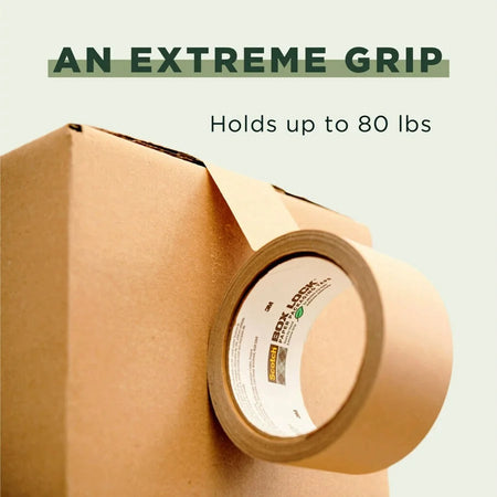 Scotch Box Lock Packaging Tape Refill - Brown 25 yd x 1.88’’ - 8/Carton - Packing & Dispensers