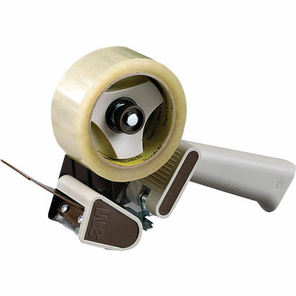 Scotch Box Sealing Tape Dispenser - Refillable Adjustable Braking - Gray - Dispensers