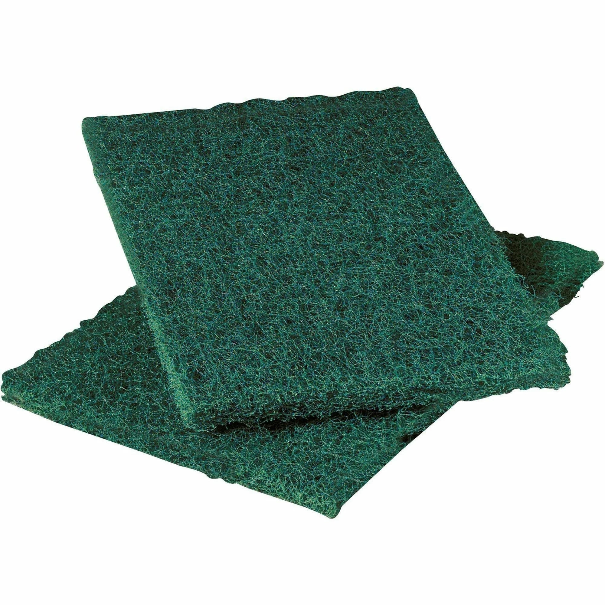 Scotch-Brite Heavy-Duty Scouring Pad - 9x6 - 1 Dozen - Green - Sponges Cleaning Pads & Wipers