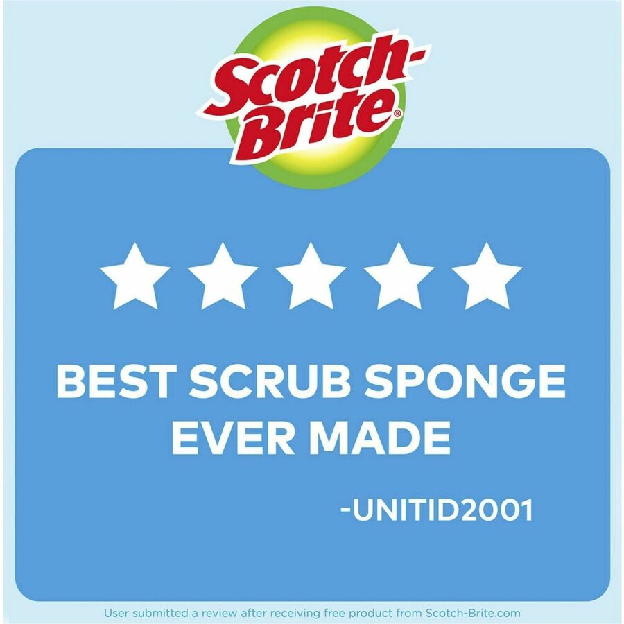Scotch-Brite No Scratch Scrub Sponges - Alternate-Image6