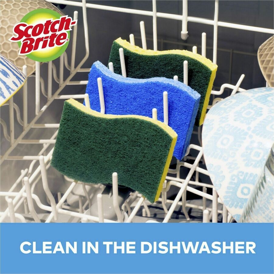Scotch-Brite No Scratch Scrub Sponges - Alternate-Image2