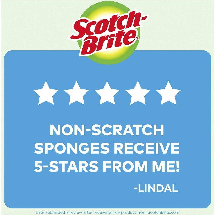 Scotch-Brite No Scratch Scrub Sponges - Alternate-Image5