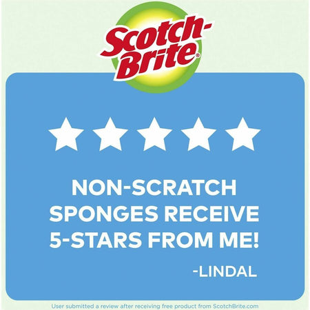Scotch-Brite No Scratch Scrub Sponges - Alternate-Image5
