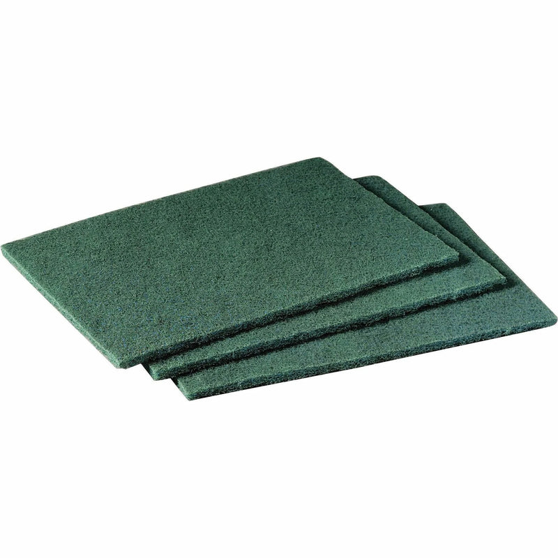 Scotch-Brite Scrubbing Pads: 6x9’’ 20 pack Synthetic - Green - Sponges Cleaning Pads & Wipers