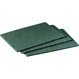 Scotch-Brite Scrubbing Pads: 6x9’’ 20pk Case of 3 Synthetic - Green - Sponges Cleaning Pads & Wipers