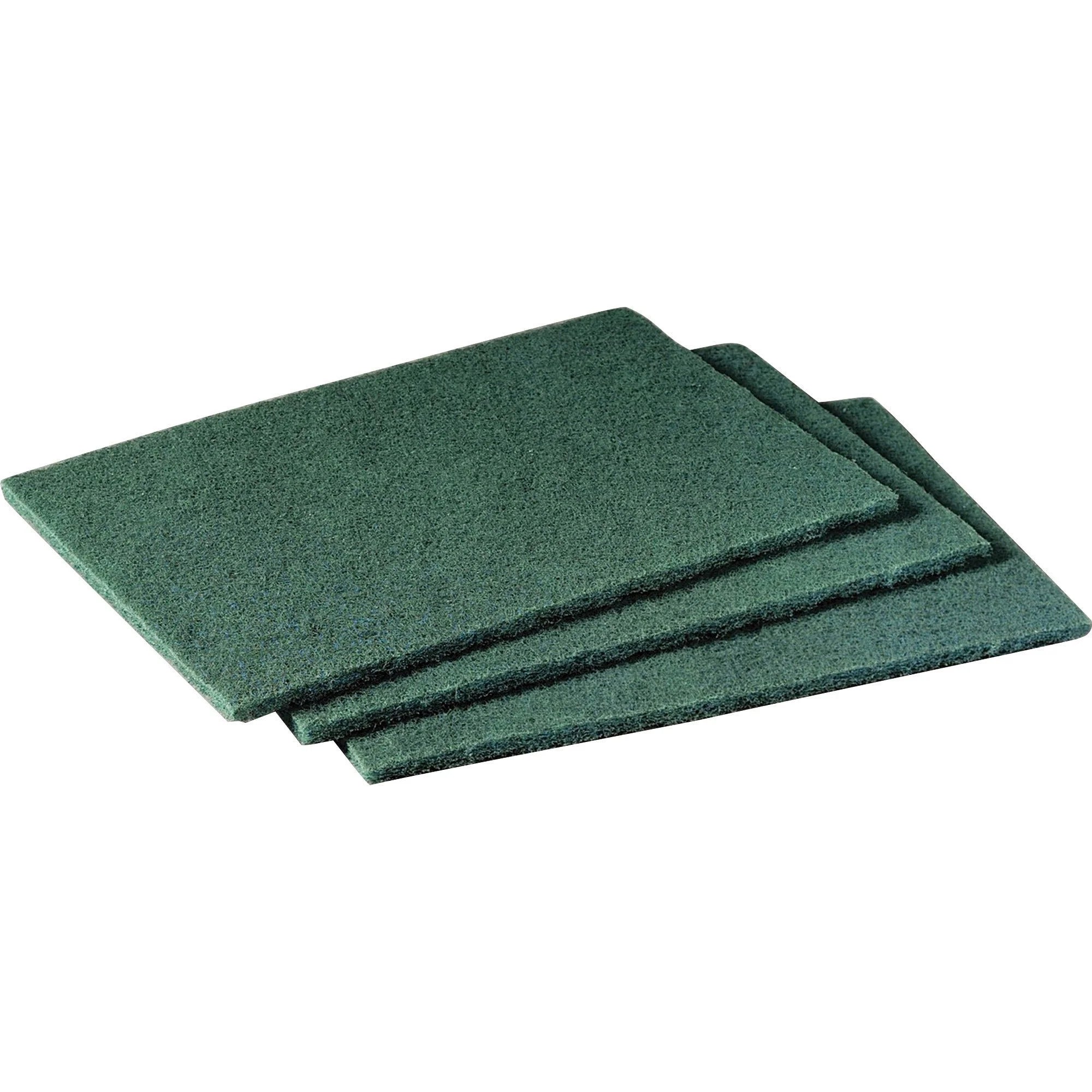 Scotch-Brite Scrubbing Pads: 6x9’’ 20pk Case of 3 Synthetic - Green - Sponges Cleaning Pads & Wipers