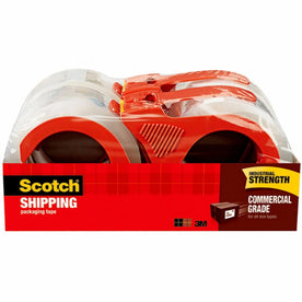 Scotch Commercial-Grade Shipping Tape - 54.60 yd Length - 1.88’’ Width - 3.1 mil Thickness - Packing & Dispensers