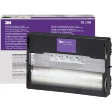 Scotch Cool Laminating System Refills glossy clear rolls (12’’ x 100 ft 5.6 mil). Photo-safe double-sided laminating