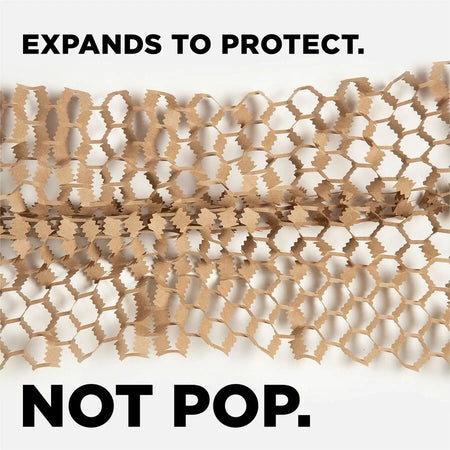 Scotch Cushion Lock Protective Wrap: 12’’ x 175 ft - Cushioned Kraft Paper - Packing Supplies