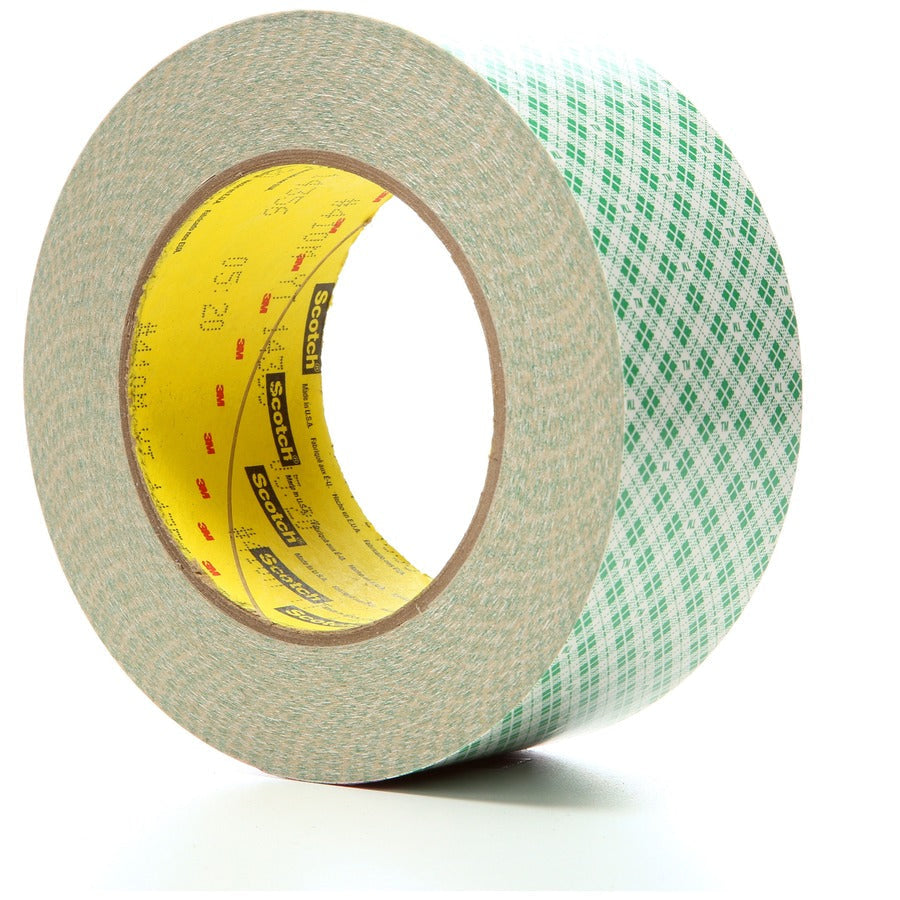 Scotch Double-Coated Paper Tape - 36 yd Length x 2’’ Width 6 mil Thickness - 3’’ Core - Natural - Kraft - Rubber