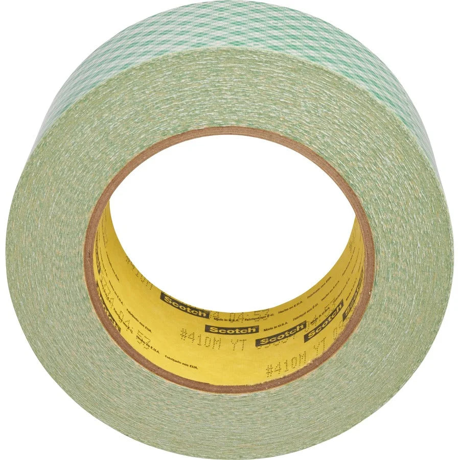 Scotch Double-Coated Paper Tape: 36 yd x 2’’ 6 mil - Multipurpose Resistant - 1 Roll - Double-Sided Tape