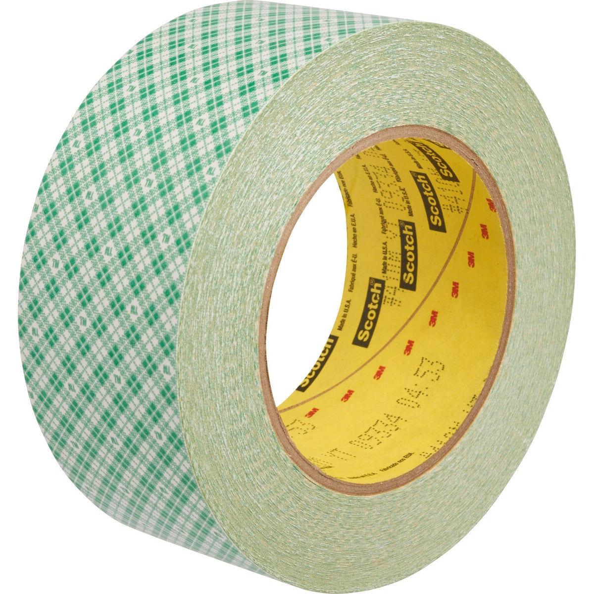 Scotch Double-Coated Paper Tape - 36 yd Length x 2’’ Width 6 mil Thickness - 3’’ Core - Natural - Kraft - Rubber