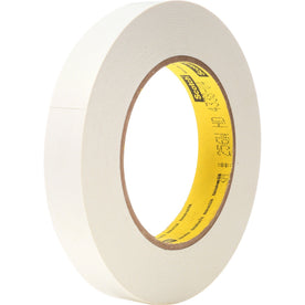 Scotch Flatback Write-On Paper Tape - 20 yd Length x 0.75’’ Width - 3’’ Core - White - 6.70 mil - Rubber Backing