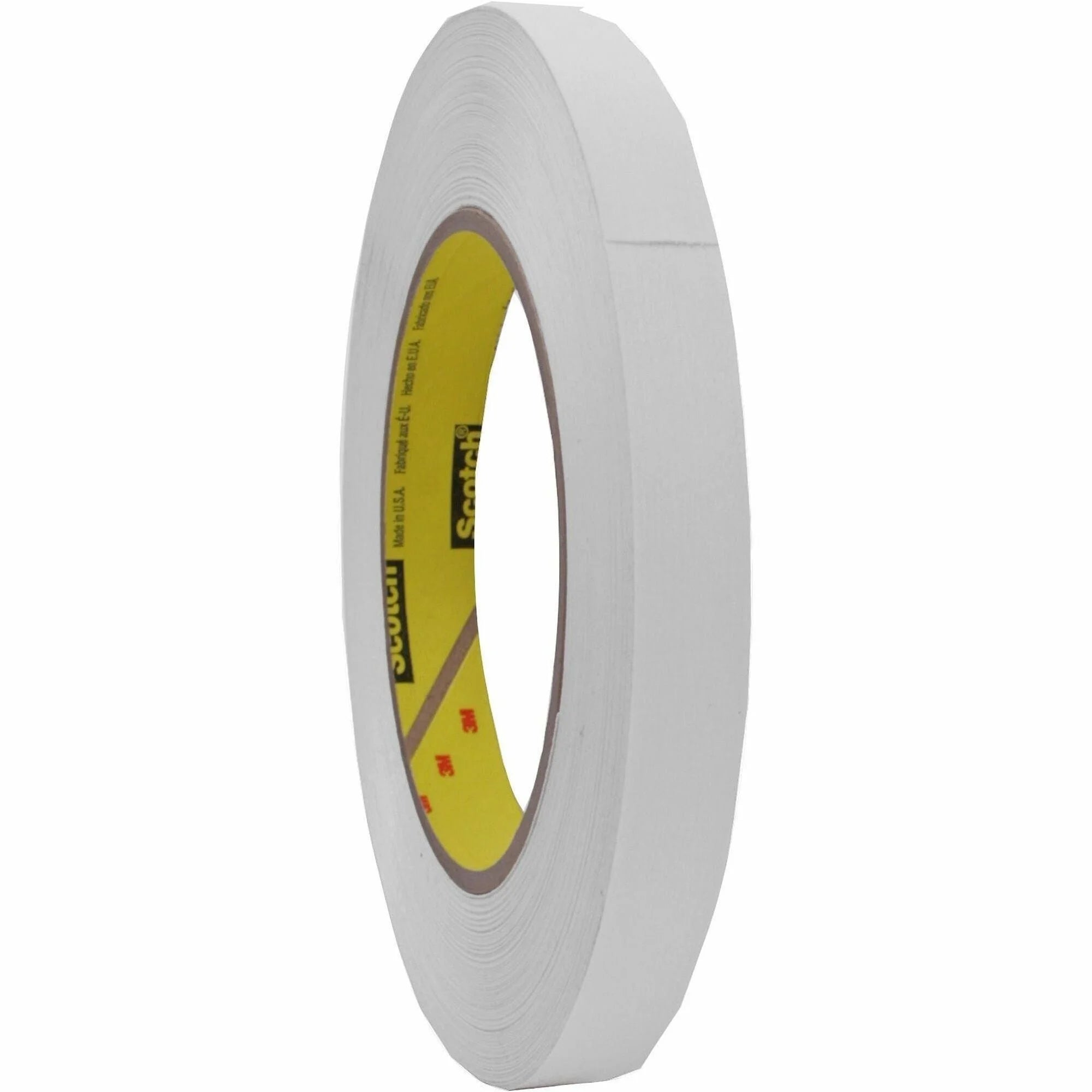 Scotch Flatback Write-On Paper Tape - White - 20 yd x 0.50’’ - Shelf Labeling - General Purpose/Office