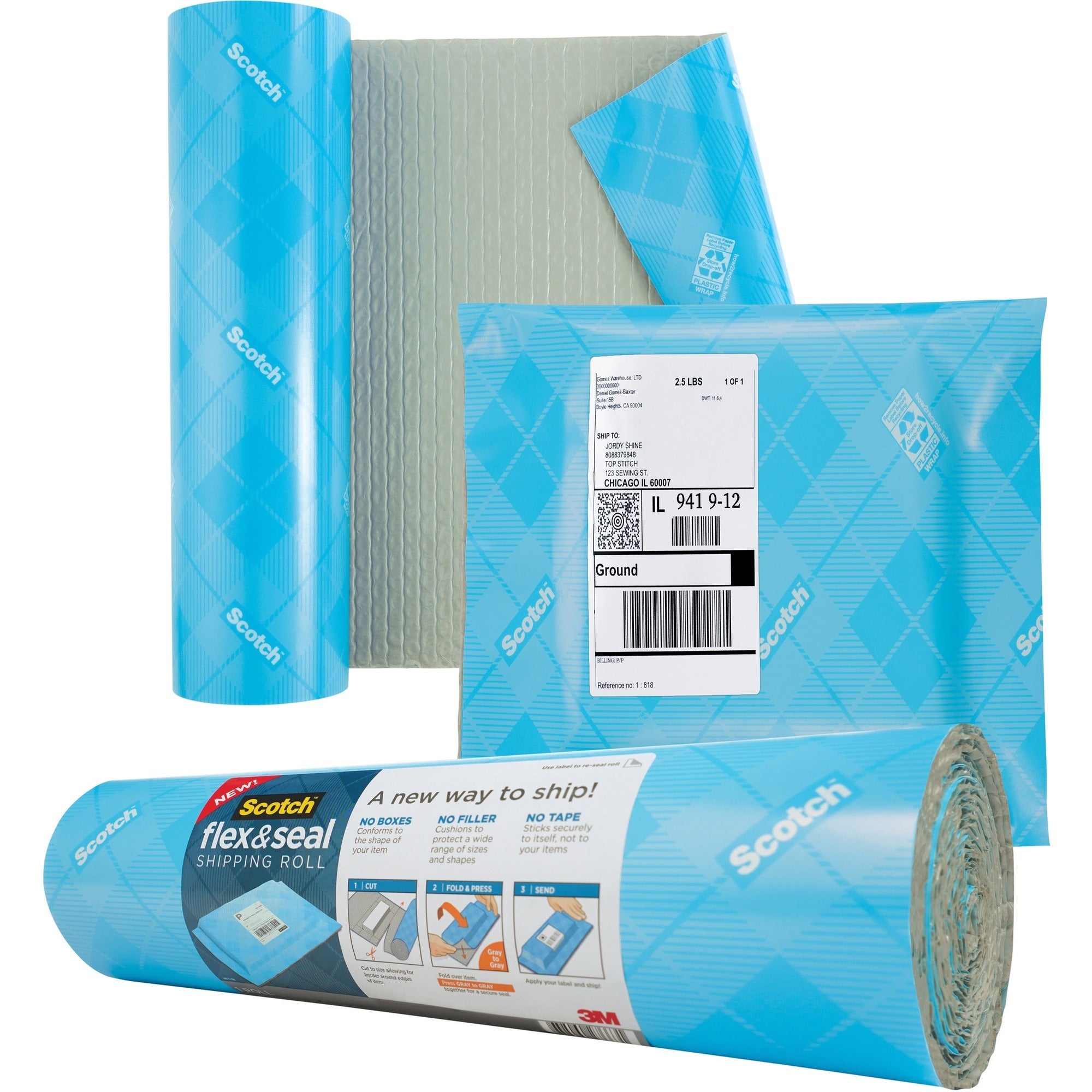 Scotch Flex & Seal Shipping Roll - 2000