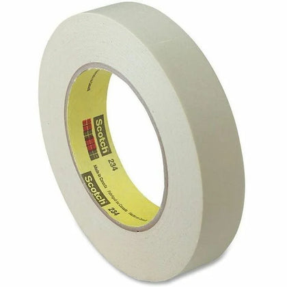 Scotch General-Purpose Masking Tape: 60 yd x 1’’ 5.9 mil - Tan - Rubber Backing - Tape
