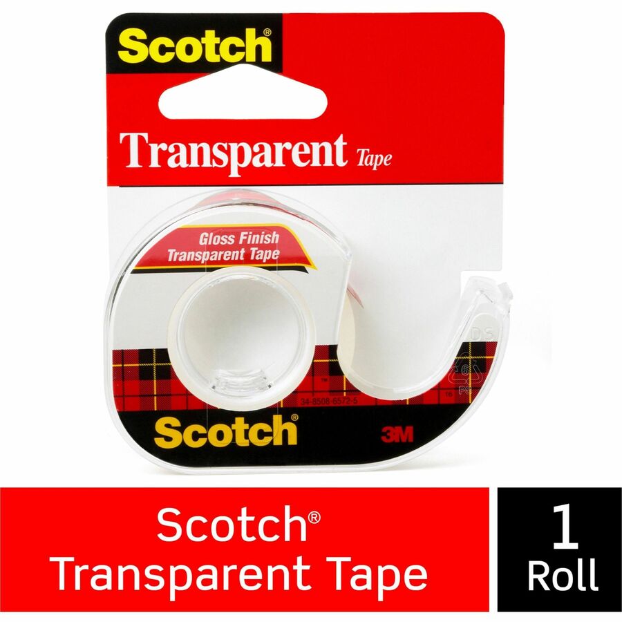 Scotch Gloss Finish Transparent Tape - Alternate-Image1