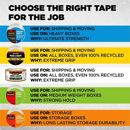 Scotch Long-Lasting Storage Packing Tape - Alternate-Image9