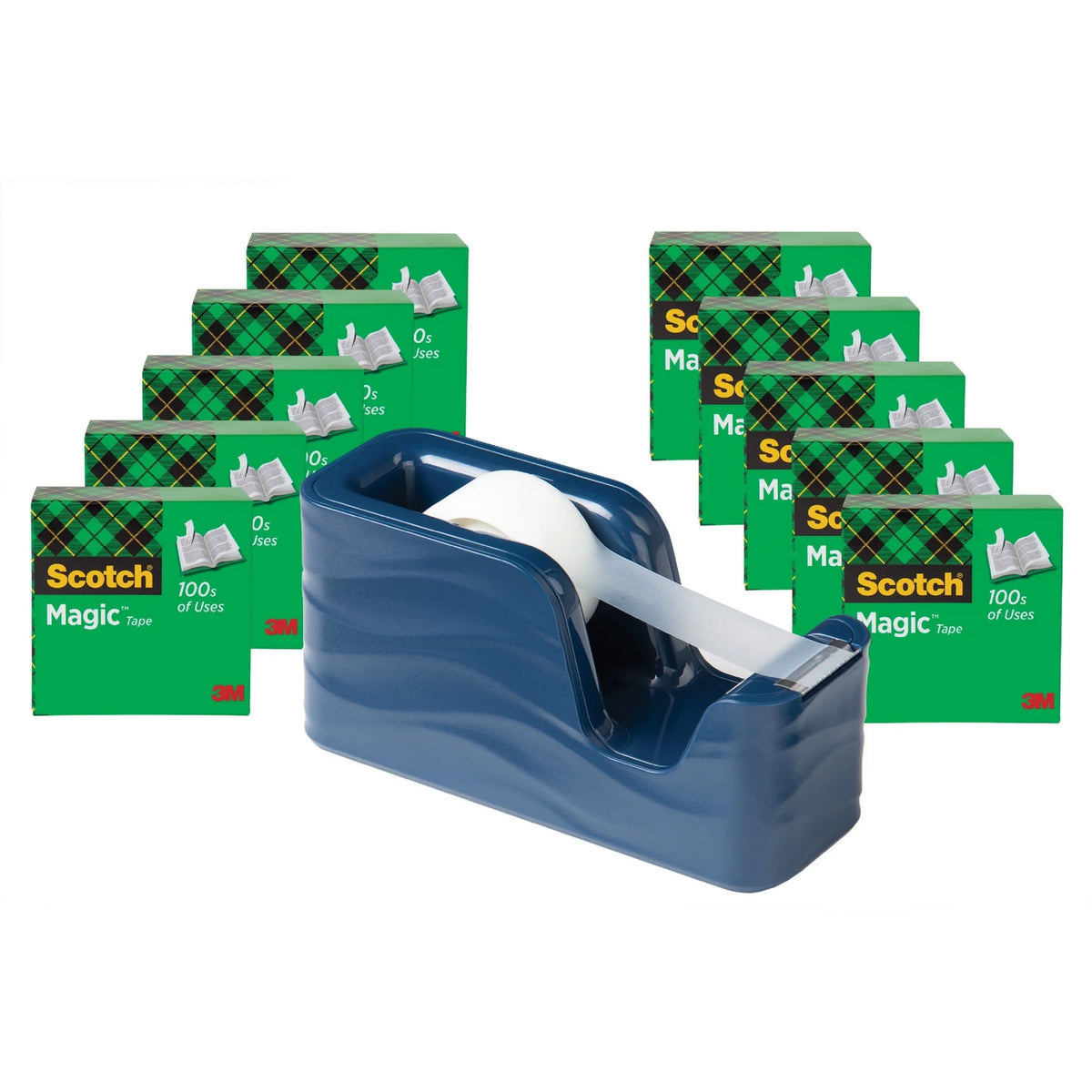 Scotch Magic Tape C18 Dispenser Value Pack - Matte Finish - General Purpose/Office