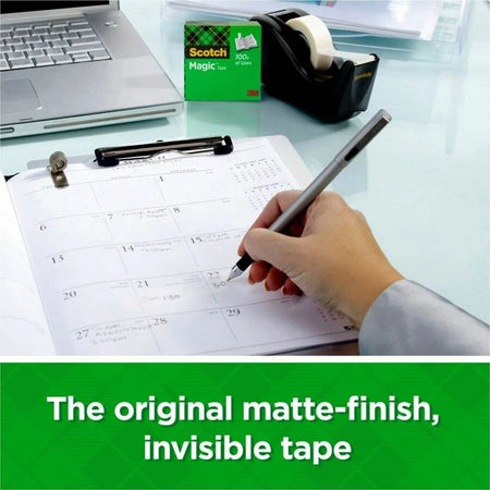 Scotch Magic Tape: Clear 0.50’’ x 12.50 yd Roll - General Purpose/Office Tape