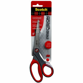 Scotch Precision Scissors: 8’’ Bent Handles Left/Right Stainless Steel - Scissors