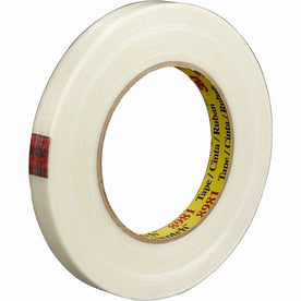 Scotch Premium-Grade Filament Tape - 60 yd Length x 0.75’’ Width 6.6 mil Thickness - 3’’ Core - Clear - Synthetic Rubber