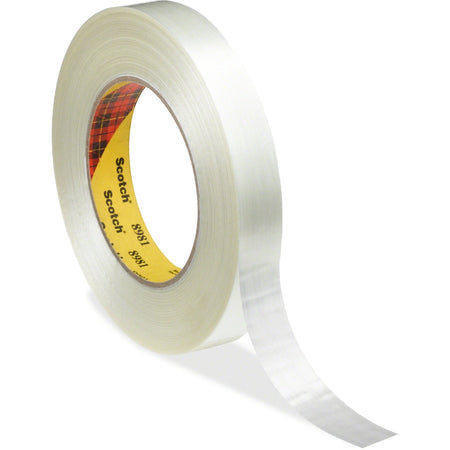 Scotch Premium-Grade Filament Tape: 60 yd Length x 1’’ Width - Reinforcing Banding - Tape