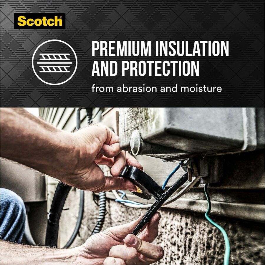Scotch Super 33 Plus Vinyl Electrical Tape - Alternate-Image1