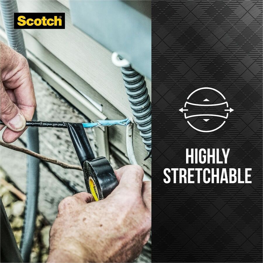 Scotch Super 33 Plus Vinyl Electrical Tape - Alternate-Image3