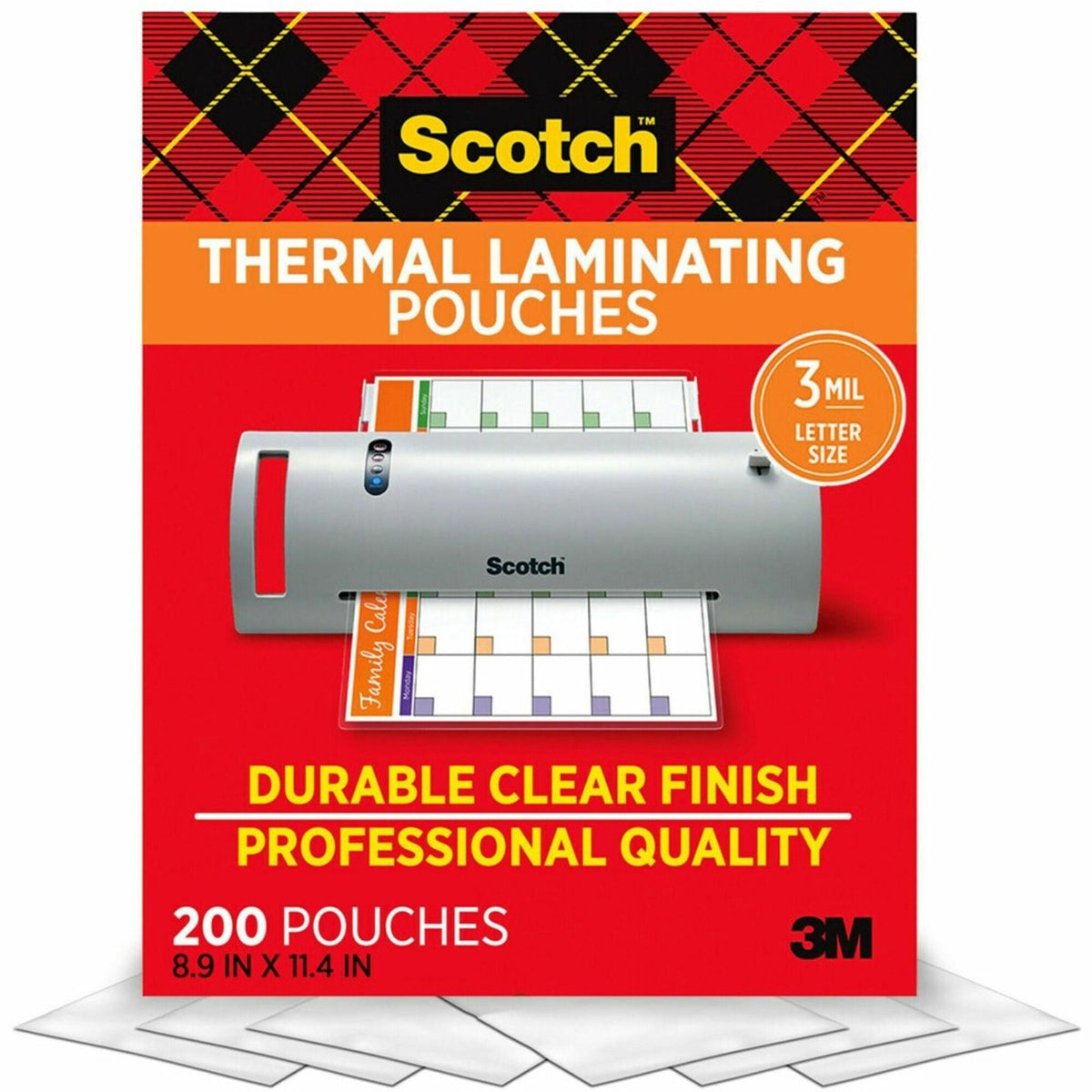 Scotch Thermal Laminating Pouches - 2000