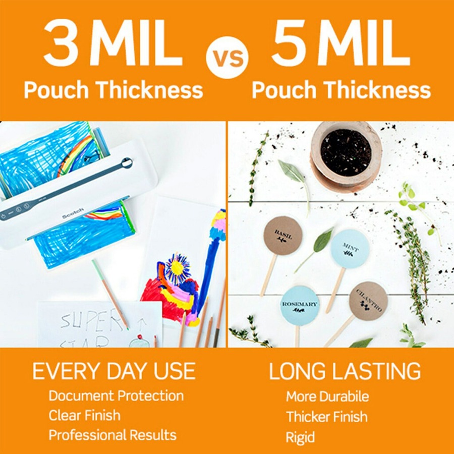 Scotch Thermal Laminating Pouches - Alternate-Image3