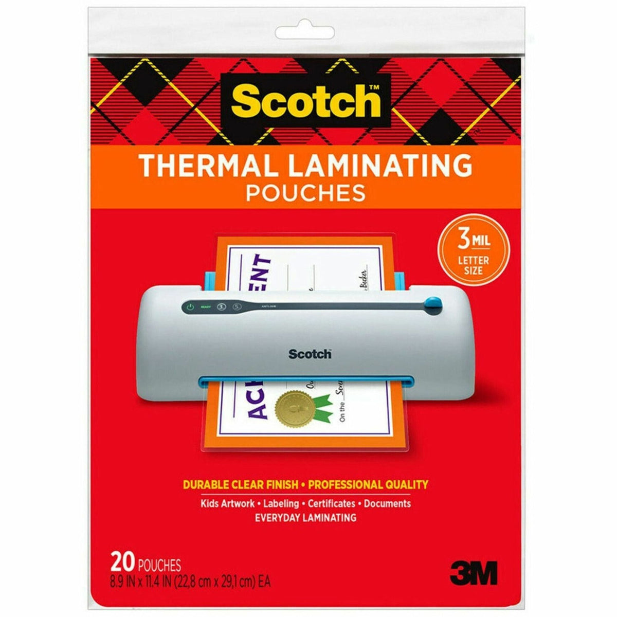Scotch Thermal Laminating Pouches - 2000