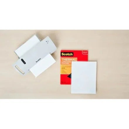 Scotch Thermal Laminating Pouches - Letter Size 5 mil Thickness - 100 Pack - Supplies