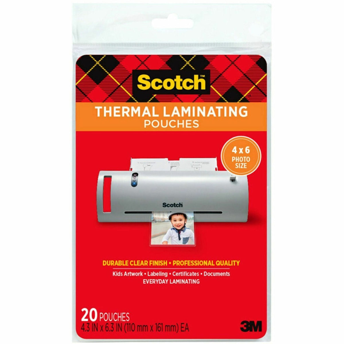 Scotch Thermal Laminating Pouches - 2000