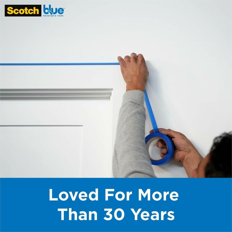 ScotchBlue Multi-Surface Painter’s Tape - 60 yd Length x 0.94’’ Width - Blue - 1 Roll - Masking