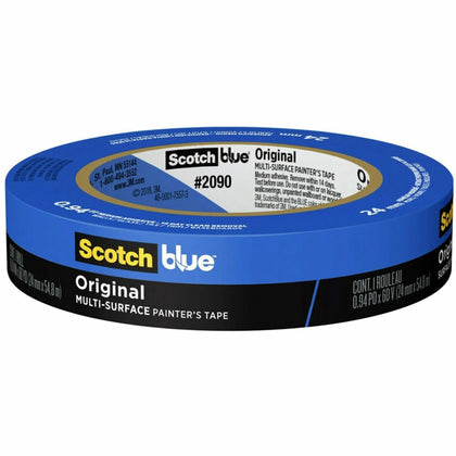 ScotchBlue Painter’s Tape: Multi-Surface 60yd x 0.94’’ - Blue - 1 Roll - Masking Tape
